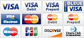 CCBillPaiement sécurisé instantané avec tous les principales cartes de crédit